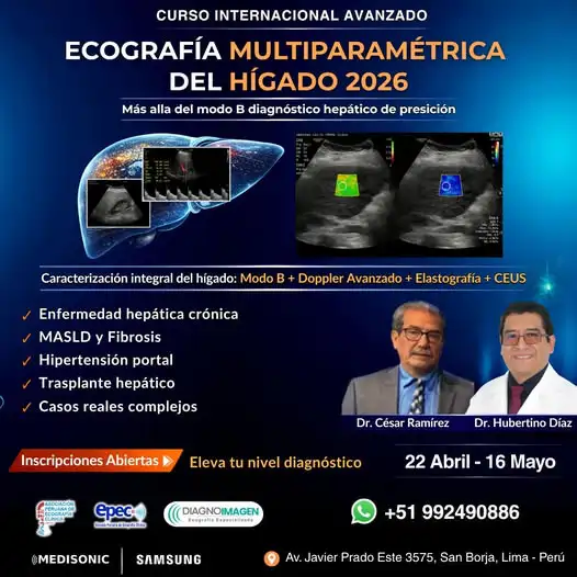 Curso de Ecografía Multiparamétrica de Hígado
